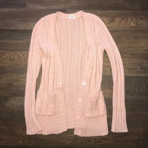 Light pink cardigan! Size XS!
